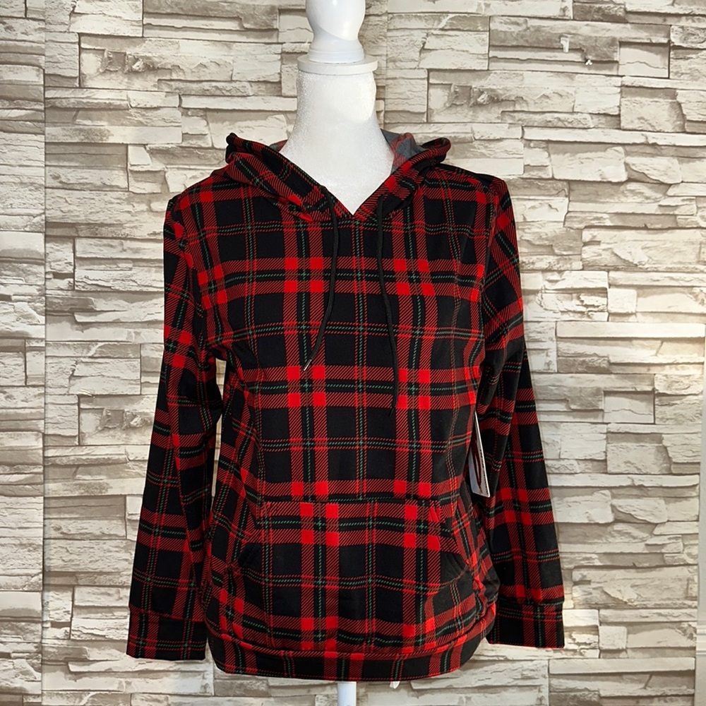 SHOSHO Plaid Pijama top